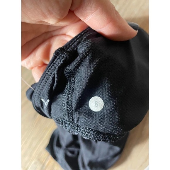 LULULEMON Black Tank with drawstring waist - Picture 6 of 6